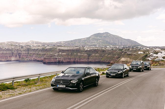 Private VIP Luxury Transfers Santorini - Pickup and drop-off at your hotel, not just a random spot