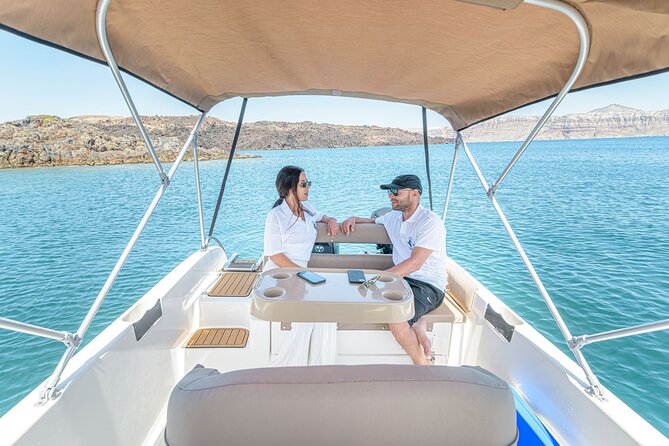 Rent a Boat in Santorini with Free License - What the Experience Feels Like on the Water