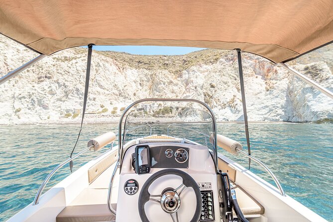 Rent a Boat in Santorini with Free License - The Boat Setup That Makes a Day at Sea Feel Manageable