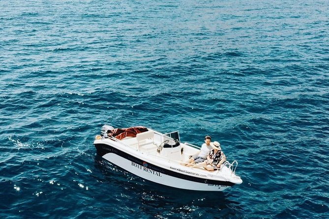 Rent a Boat in Santorini without a License - The Best Stops: Calm Water Coves, Privacy, and Clear-Water Swimming