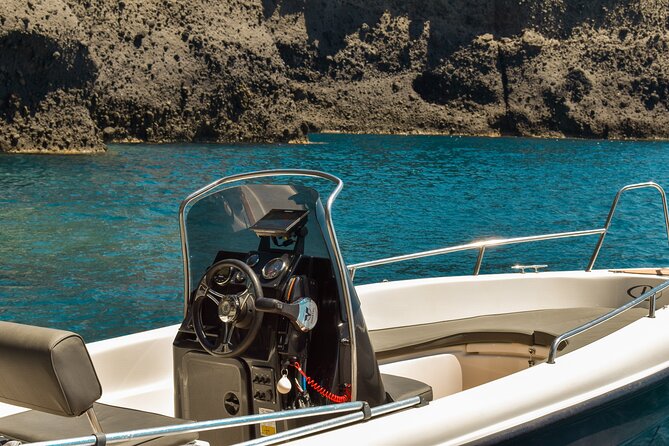 Rent a Boat with 30/50hp Engine in Santorini without a License - Rent a 5.50m Poseidon with 30/50hp in Santorini, no license required