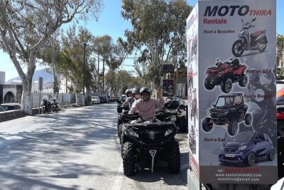 Rent an ATV Santorini