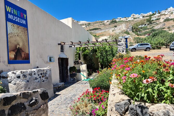 Sanotini Oia Wine Tasting and Local Places Half Day Tour - Stop 1: Koutsogianopoulos Wine Museum, 8 Meters Underground