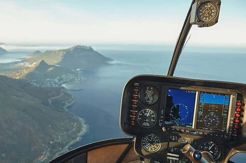 Santorini: 30 Minute Private Helicopter Flight - Red Beach and Black Beach: volcanic color you can actually photograph