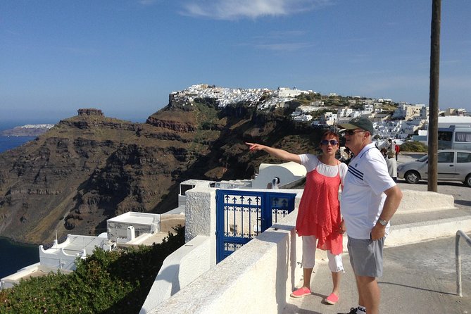 Santorini: 4hr Private First Impressions Tour - Stop 1, Prophet Elias: the high-peek intro to Santorini’s volcanic world