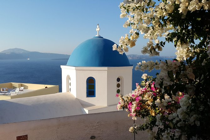 Santorini: 4hr Small Group Shore Excursion with Minimum Walking - Profitis Ilias Monastery: postcard views without an all-day climb