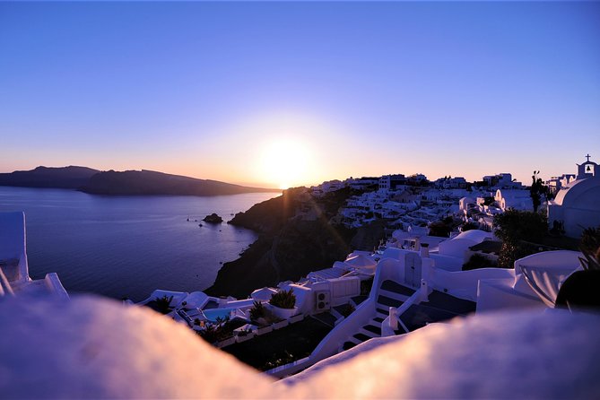 Santorini 5 Hour Private Oia Tour & Lunch/Dinner at a Local Farm - The guide makes it: small moments like birthday dessert