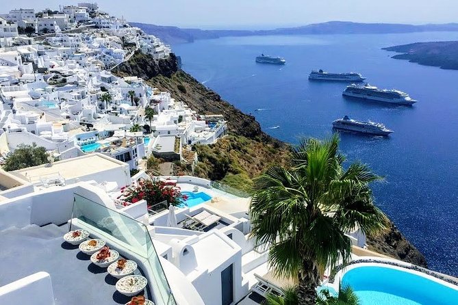 Santorini 5 Hours Sightseeing Tour - Perivolos Black Sand Beach Time, Plus a Lunch Choice