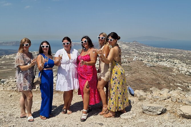 Santorini: 6hr Small Group Goddess Getaway Women-Only Tour - Profitis Ilias Monastery: Santorini from the island’s highest point