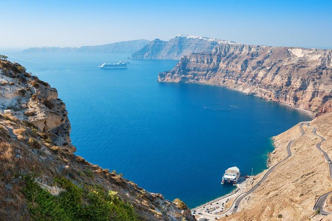 Santorini 8-Hour Private Tour with Hotel & Cruise Port Pickup - Prophet Ilias Monastery Peak: 360 Degrees Above the Island