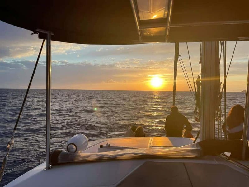 Santorini:All-inclusive Catamaran Cruise with Thirassia Stop - Thirassia Island swim and snorkeling: the most “relax and breathe” part