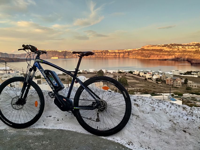 Santorini: Around the Island by Electric Bike - Price and value: $129 for a guided loop with tasting and pickup