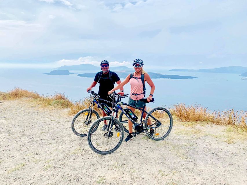 Santorini: Around the Island by Electric Bike - Guide energy and photo moments you will actually use