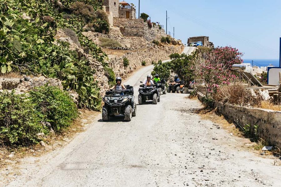 Santorini: ATV Quad Bike Tour with Lunch and Pickup - Fira Pickup, Timing Pressure, and the Documents You Must Bring