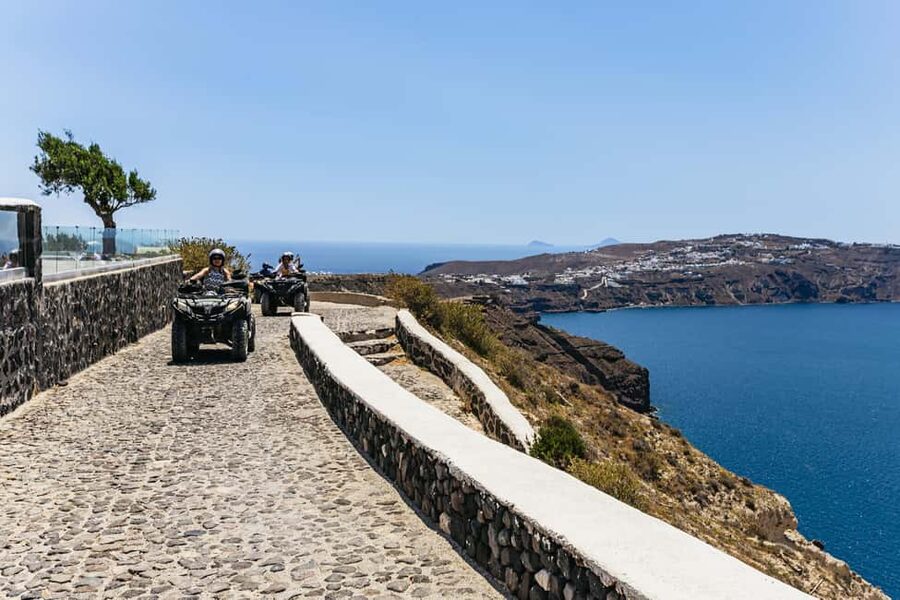 Santorini: ATV Quad Bike Tour with Lunch and Pickup - The 450cc Quad Experience: Training, Safety Briefing, and Real Speed