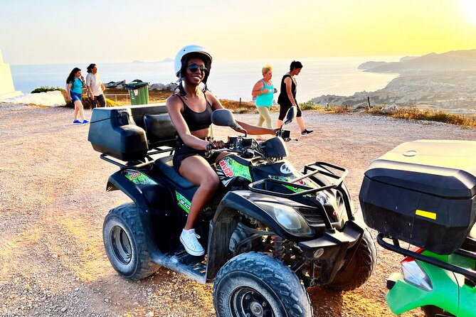 Santorini ATV-Quad Experience: Off-Road Adventure & Hotel Pickup - Windmills of Emporio, vineyards, and the ride to Megalochori