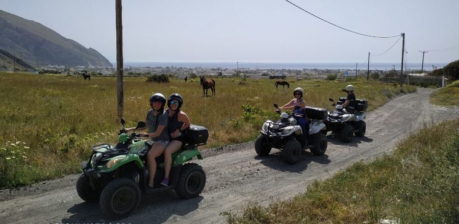 Santorini: ATV-Quad Experience Tour + Transportation - The vibe: adrenaline, then real Santorini sightseeing