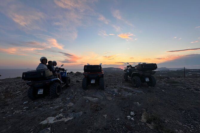 Santorini ATV-Quad Off-road Experience Tour with Transportation - Akrotiri caldera route, Red Beach, then the return by hidden paths