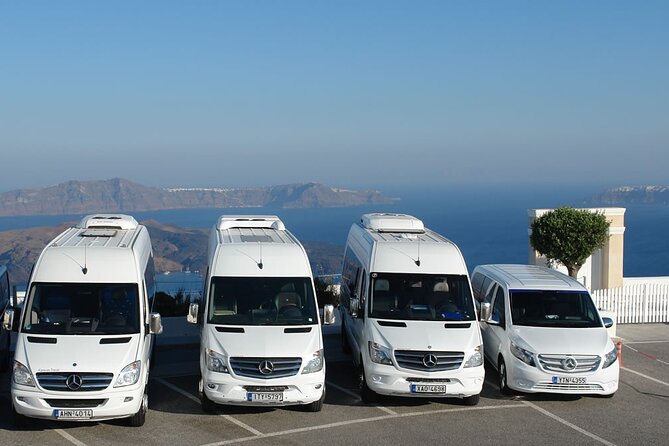 Santorini: Cable Car-Free & Stress-Free Private Island Tour - Minivan comfort and local commentary that actually helps