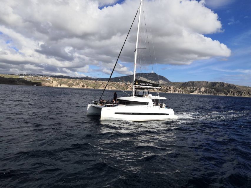 Santorini Caldera: Panorama Winter Cruise - Volcano area and hot springs: swimming without the hike