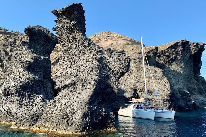 Santorini Caldera Panorama Winter Cruise All Inclusive - Your Route Around the Caldera: Red Beach, White Beach, and Volcanic Stops