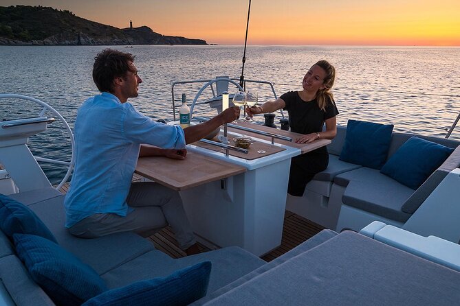 Santorini: Caldera Private Sailing Boat Cruise with Beneteau Oceanis 46.1 - From Vlychada Port to the Caldera, This Feels Like Your Day