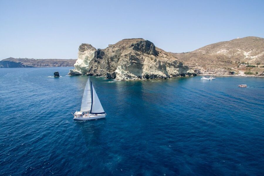 Santorini Caldera: Sunset Sailing Cruise with Meal - Price and What You Actually Get for It
