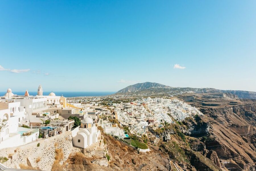 Santorini: Caldera Trail Guided Hike and Sunset Viewing - Imerovigli and the Prophet Elias break: the picnic you’ll remember