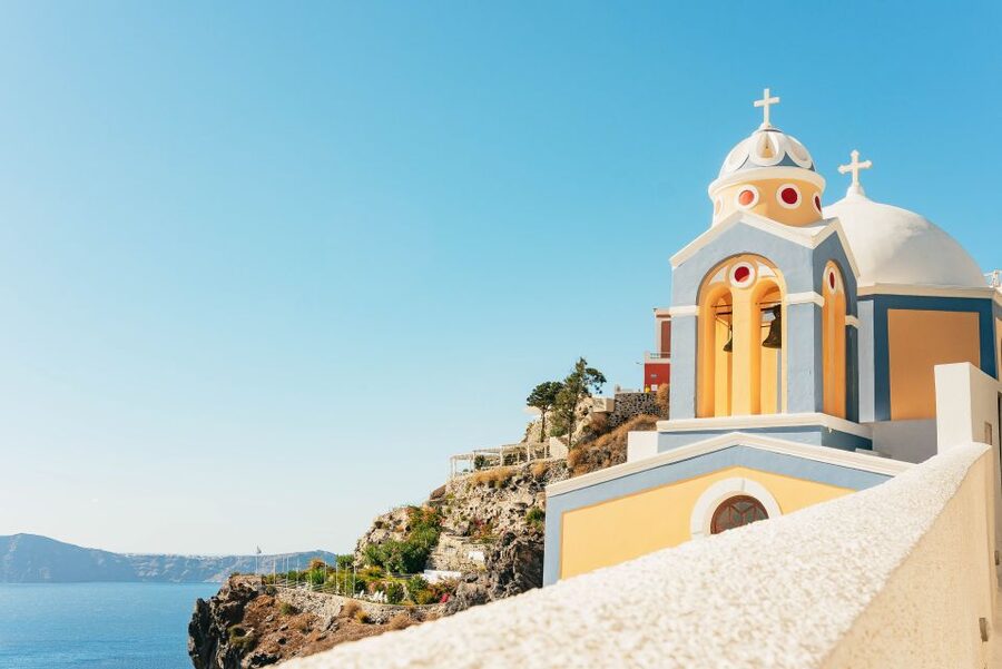 Santorini: Caldera Trail Guided Hike and Sunset Viewing - The sunset hilltop above Oia: 360-degree payoff