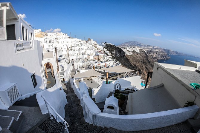 Santorini : Caldera Trail Hike and Sunset - St. Nicholas (Firostefani) and Prophet Elias: Two Chapel Stops, Two Kinds of Views