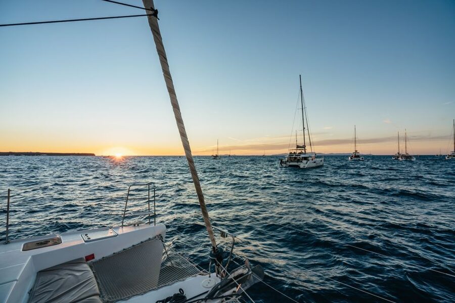 Santorini: Catamaran Caldera Cruise with Meal and Drinks - Price and value: what $112 buys you on the water