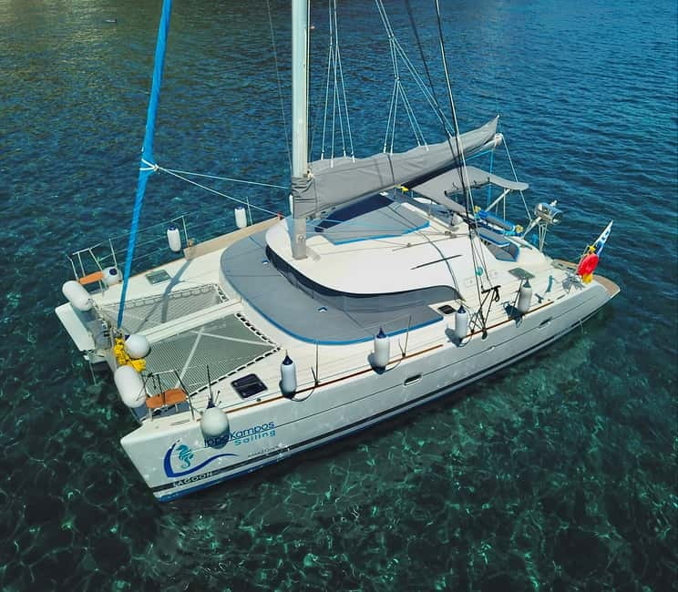 Santorini: Catamaran Cruise with Food and Drinks - Red Beach swimming: the stop you should plan your day around