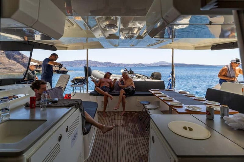 Santorini: Catamaran Cruise with Fresh Meal & Open Bar - Practical tips so your day feels easy, not chaotic