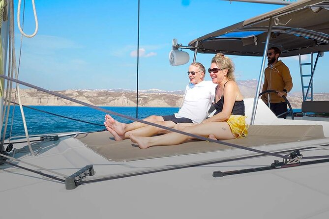 Santorini Catamaran Cruise with Greek Meal, Open-Bar and Sunset - Included Greek Meal on Board: What You’ll Eat and How to Think About It