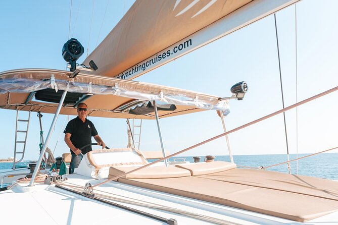 Santorini Catamaran Cruise: with Lunch, BBQ, Open Bar, Transfers - Caldera views on the return: the quiet payoff