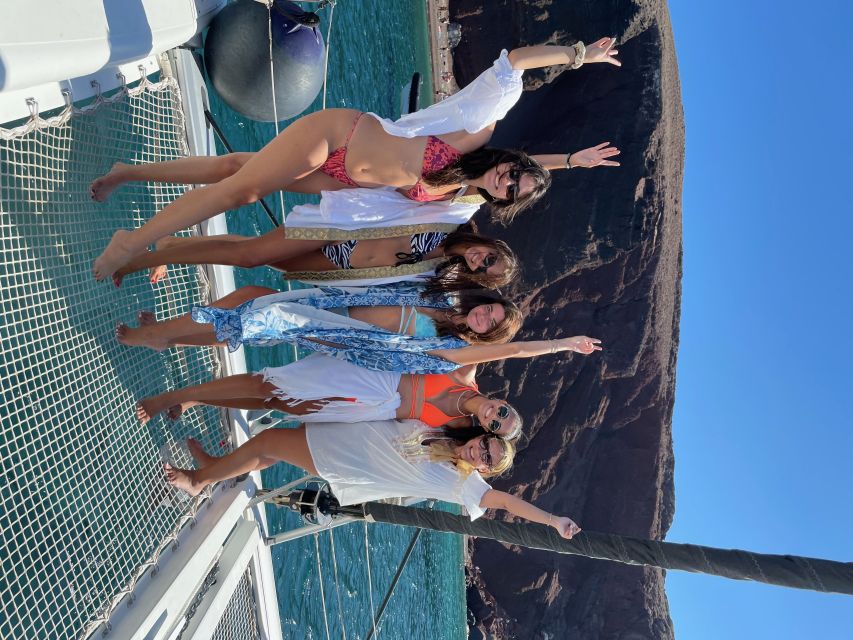 Santorini: Catamaran Cruise with Meal & Open Bar - Why this catamaran setup feels worth it in Santorini