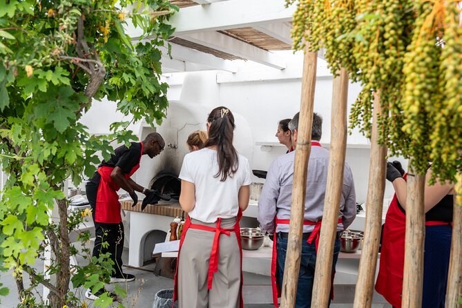 Santorini Cooking Class with Wine Tasting - Vineyard views and how they shape the mood of the lesson