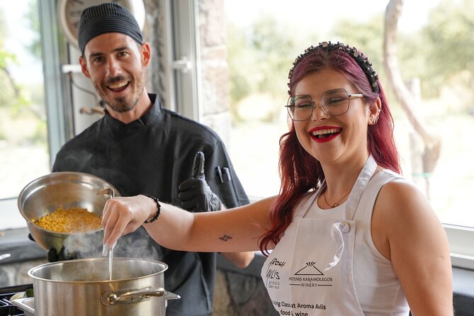 Santorini Cooking Lesson with Chef and a Bottle of Wine - Key things to know before you go