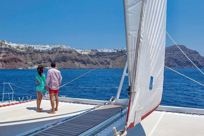Santorini Cruise on Catamaran with BBQ & Open Bar - A Catamaran Day That Actually Feels Like a Break