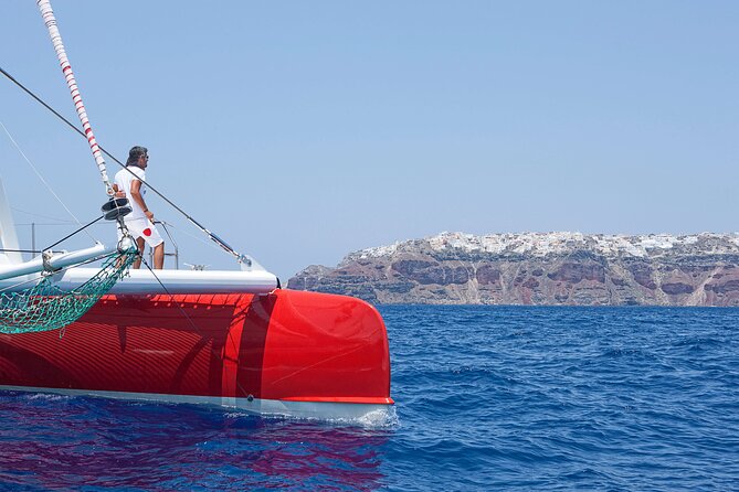 Santorini Cruise on Catamaran with BBQ & Open Bar - Open Bar Details: The Drinks Are Included, But Read This Carefully