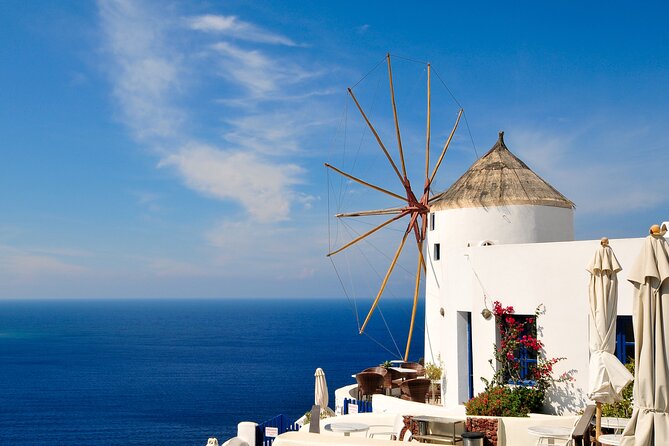 Santorini Deluxe Tour for Cruise Passengers - From The Cable Car Upper Station: How The Meeting Works
