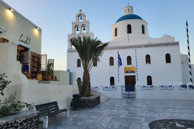 Santorini, Designed By You: Your Private Island Masterpiece. - Faros Market for homemade flavors and an easy cultural break
