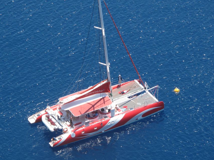 Santorini: Dream Catcher 5-hour Sailing Trip in the Caldera - Key things to know before you go