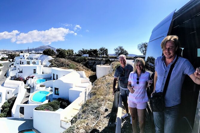 Santorini Driver for Hire Private Transfer - Oia: pastel houses, churches, and the best use of a short window