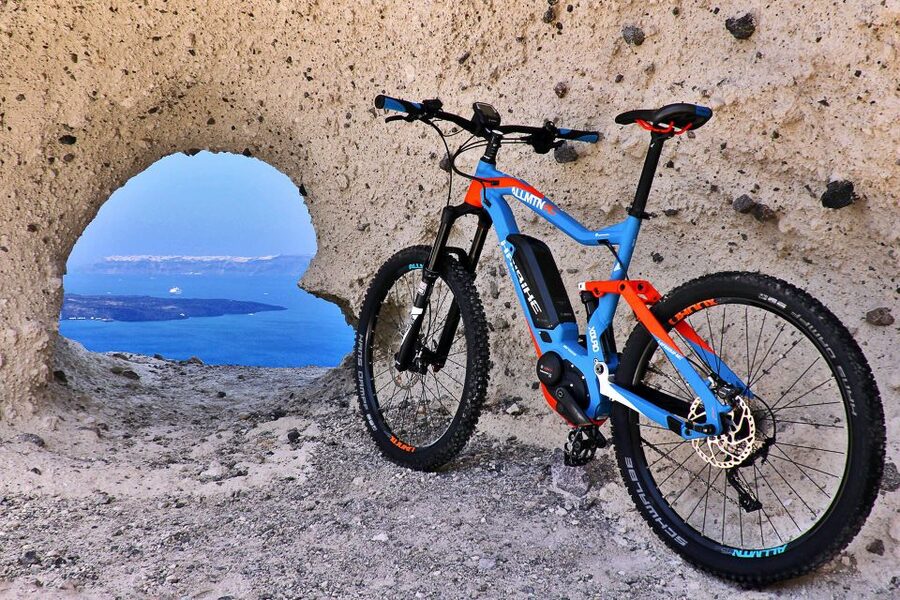 Santorini: Electric Mountain Bike Adventure - Past Ancient Thira: Pedal by History Without the Tourist Sprint