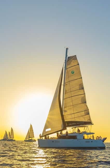 Santorini: Exclusive Private Cruise for a Luxurious Escape - Why a Lagoon 42 private cruise feels different in Santorini’s caldera