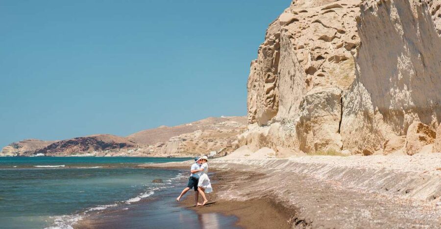 Santorini: Explore Southern Part with Wine Tasting - Comfort and logistics: Mercedes A/C, pickup from almost anywhere, and short convenience wins