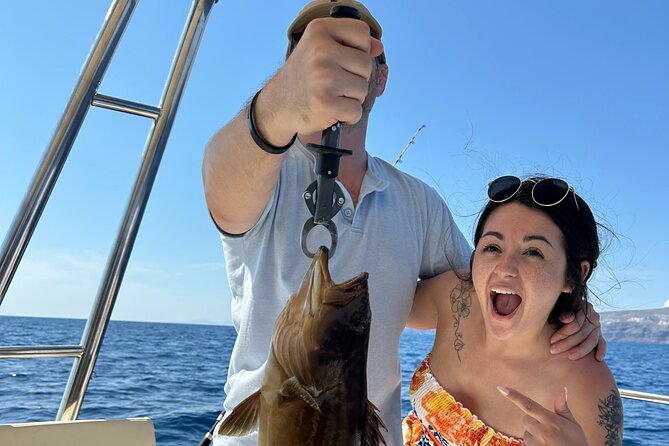 Santorini Fishing Private Cruise boat tour - BBQ, Snorkeling - Who this tour is best for