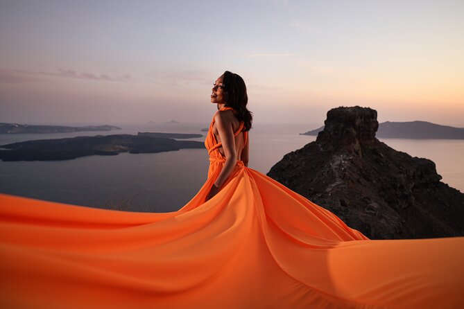 Santorini Flying Dress Photo Session Experience - Photo Deliveries, Editing Style, and What You Will Get