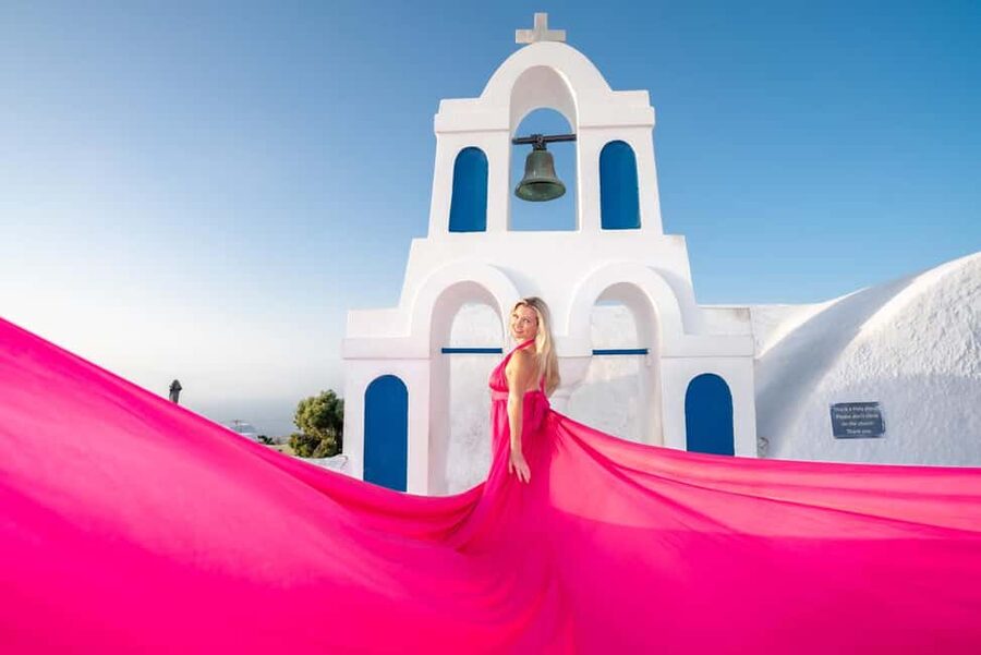 Santorini: Flying Dress Rental - Price and value: what $115 really covers (and what it doesn’t)